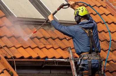 Démoussage et hydrofuge de toiture à Prébois